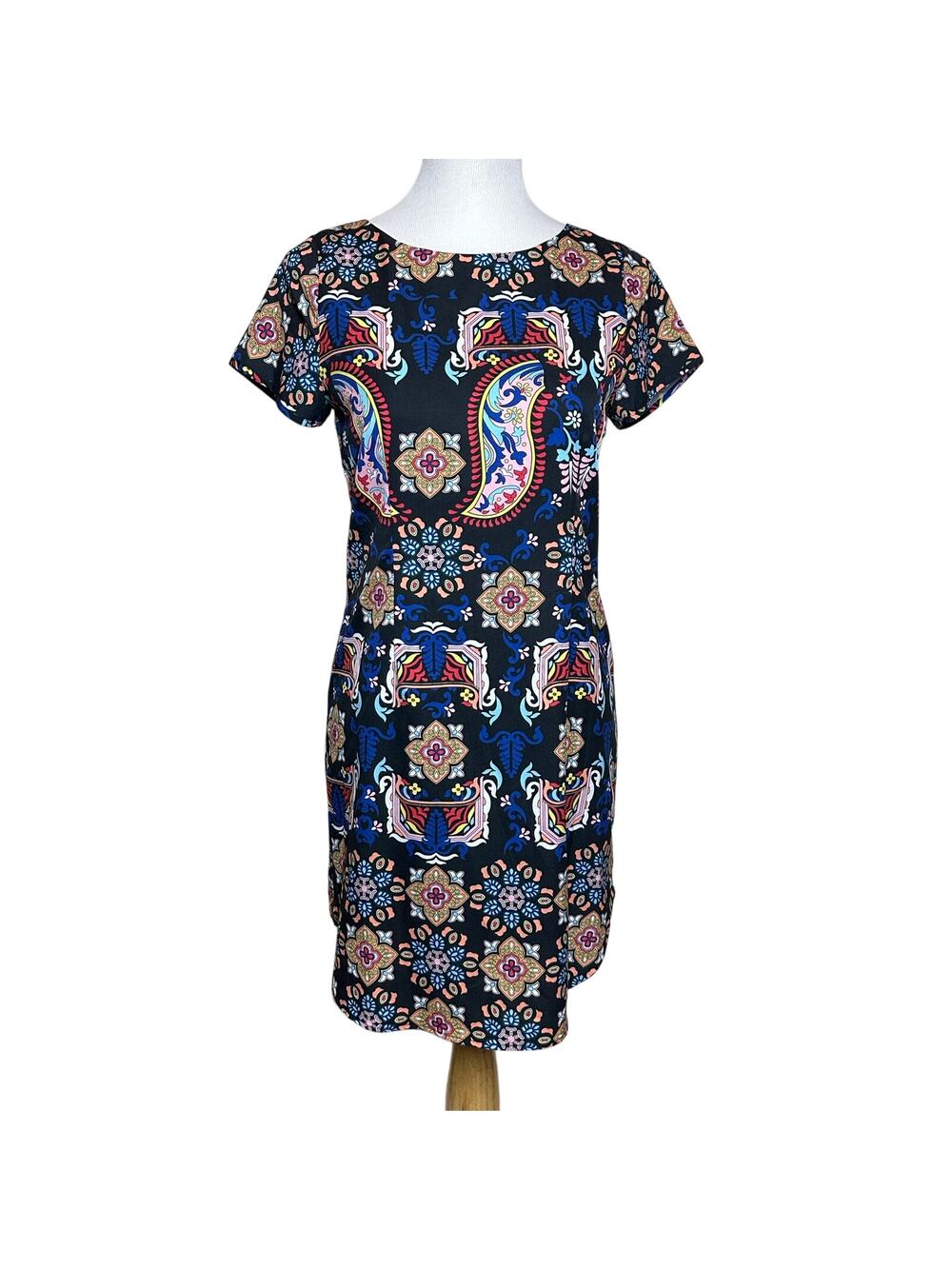 Yumi Kim Black Multi-Color Dress Sz S NWT